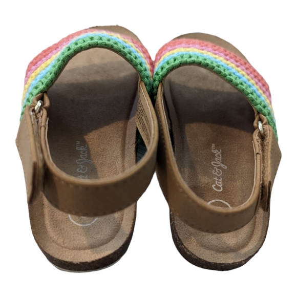 Cat & Jack Josephine Rainbow Sandles - Picture 5 of 7